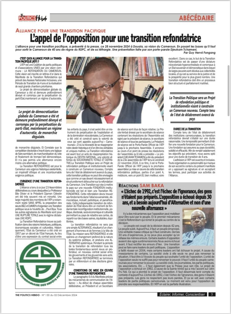 The Politics Hebdo - No 130 (02 Décembre 2024) – Image 4