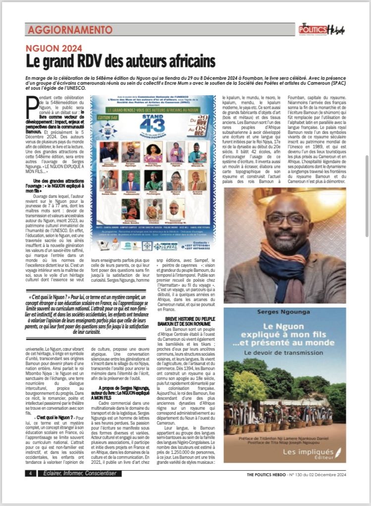 The Politics Hebdo - No 130 (02 Décembre 2024) – Image 3