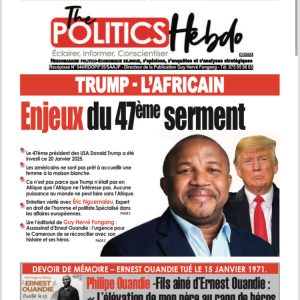 The Politics Hebdo - No 131 (21 Janvier 2025)