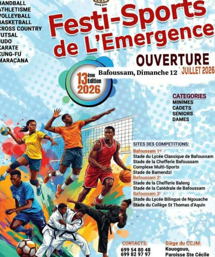 festip 13ᵉ édition du Festi-Sports de l'Émergence et un vaste