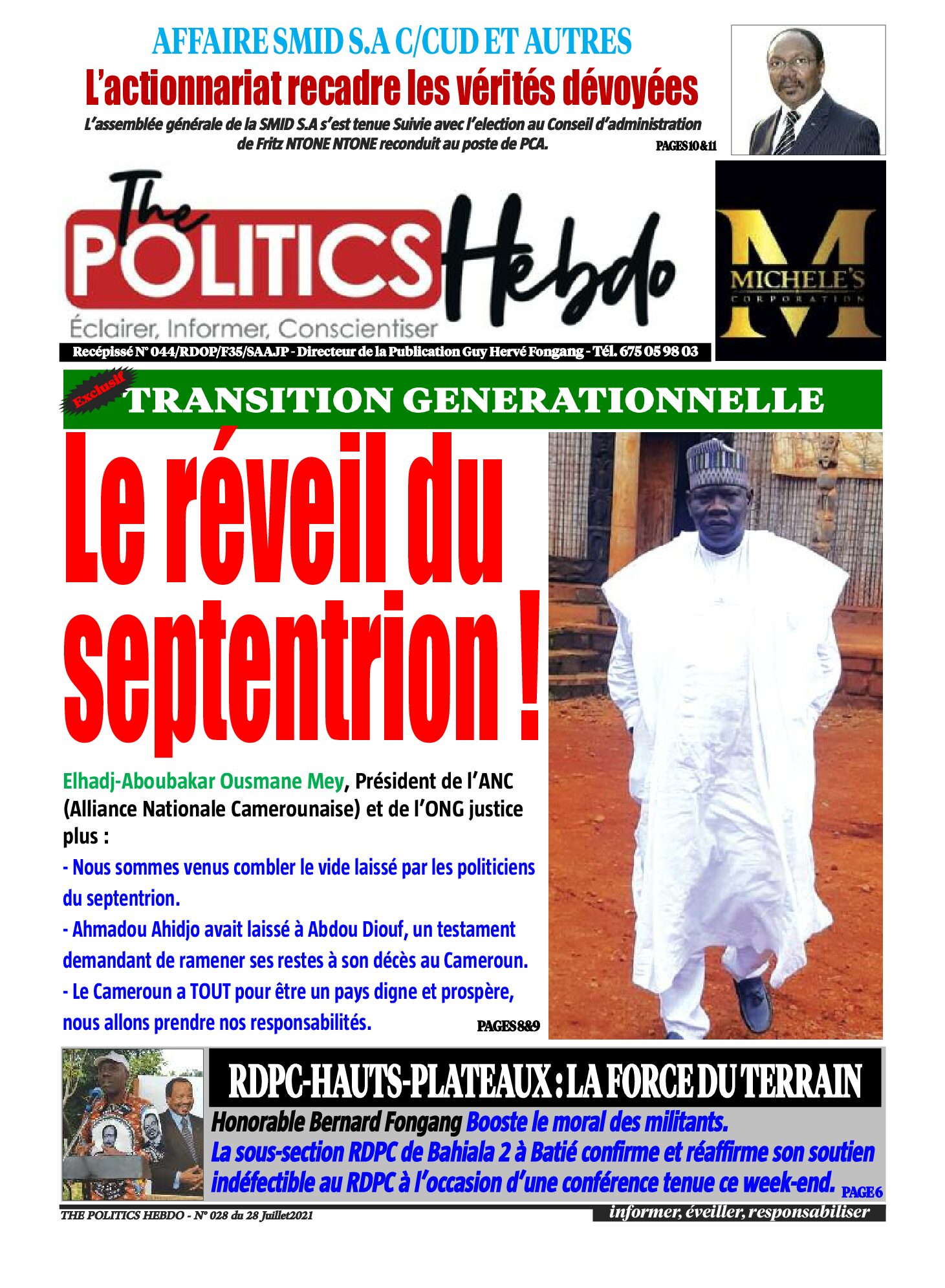 The Politics Hebdo Juillet 2021